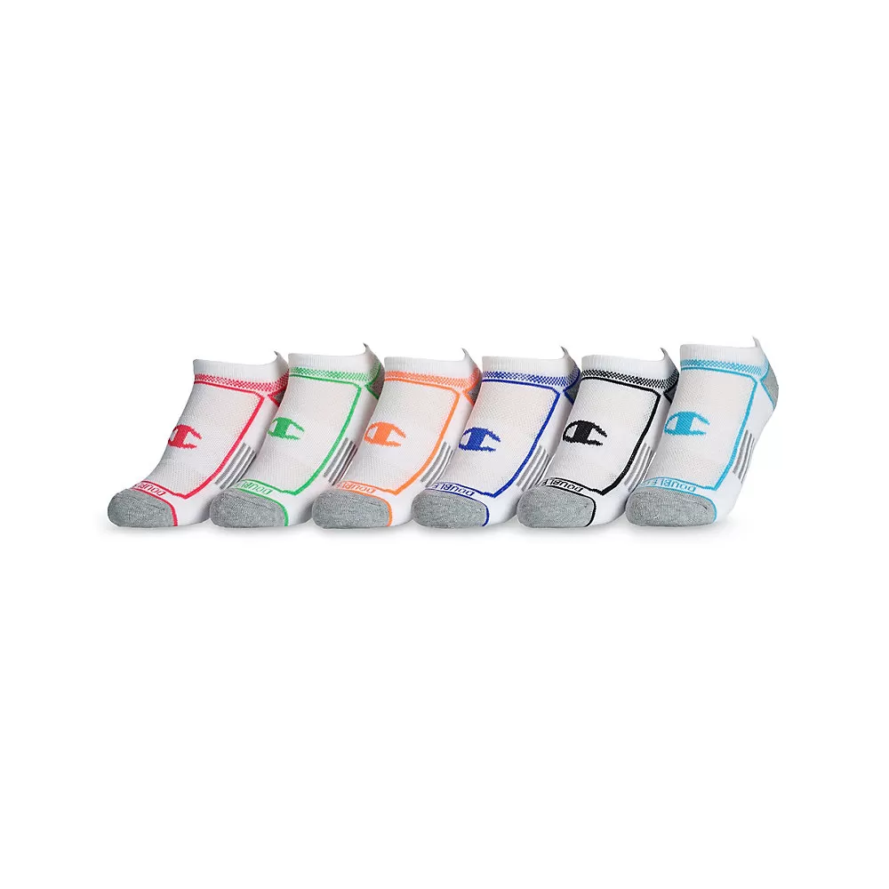 Champion Women's No-Show Socks 6-Pack
