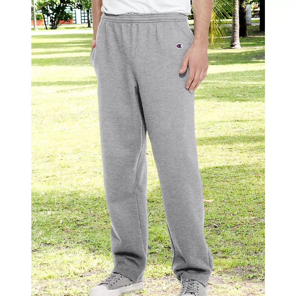 Reverse Weave Open Bottom Pant