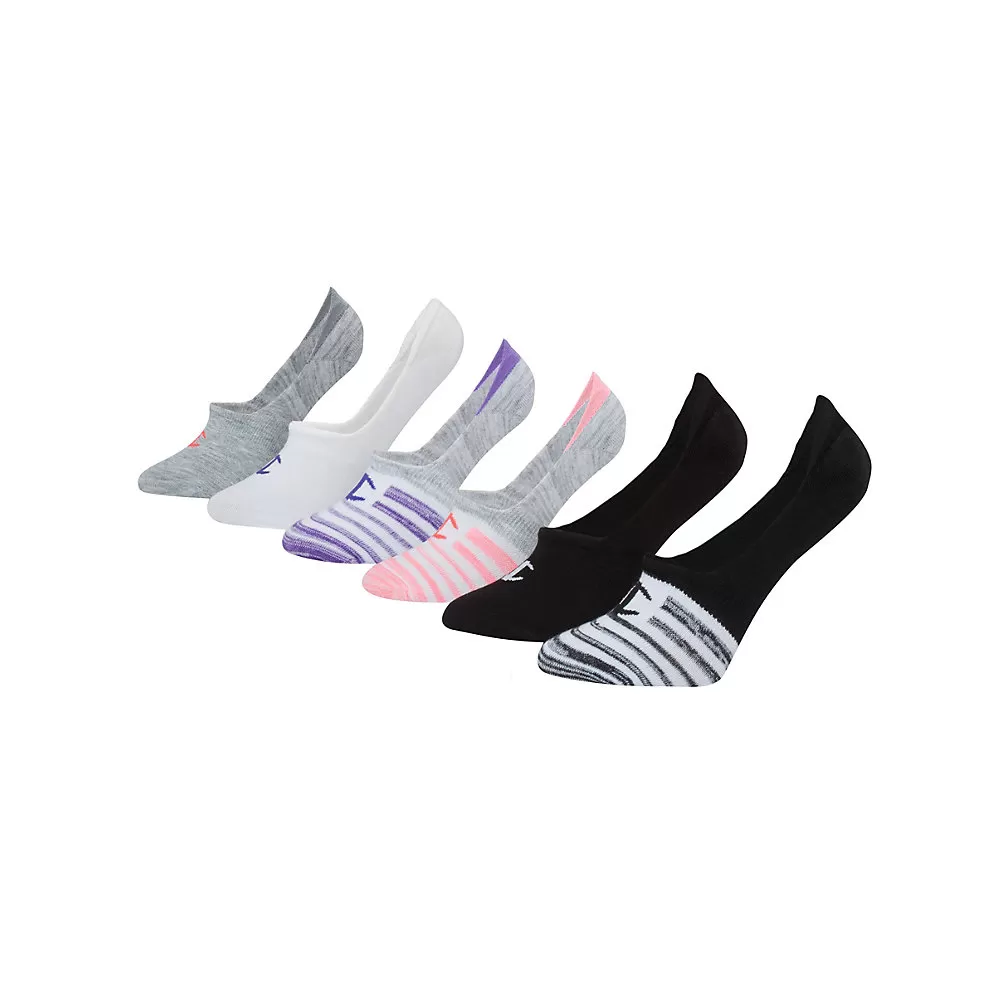 Champion Women's Performance Invisible Liner Socks 6-Pack