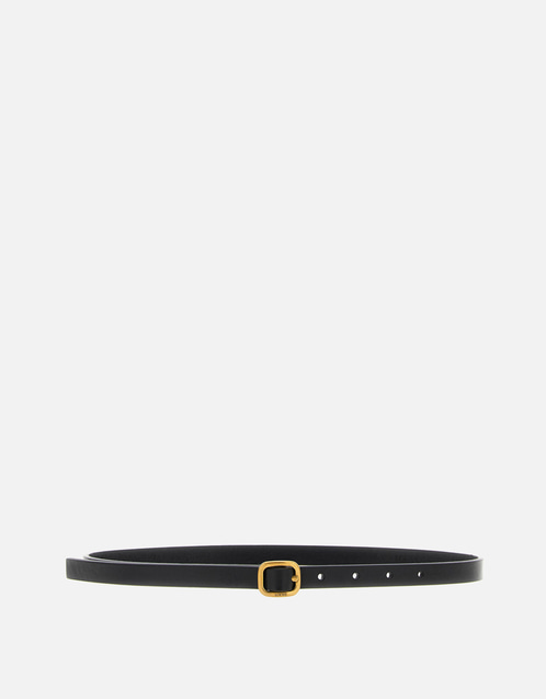 Rounded Soft Belt In Classic Calfskin