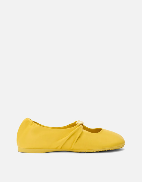 Pebble Soft Ballerina In Nappa Lambskin