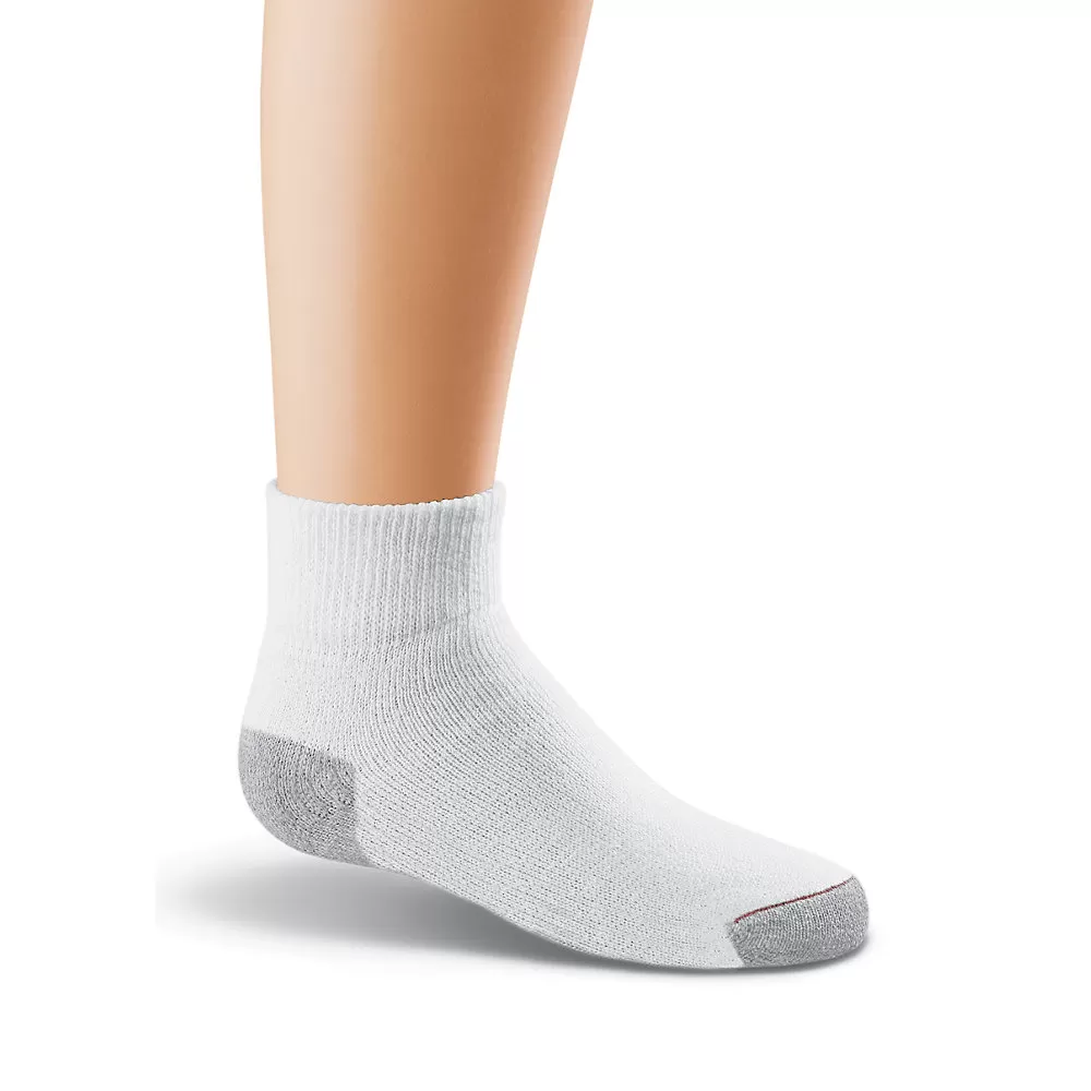 Hanes Ultimate Boys Ankle EZ Sort Socks 6-Pack (S)