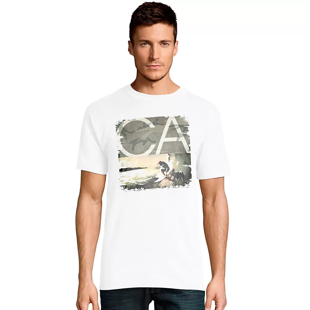 Men's Sandwashed CA Graphic Tee