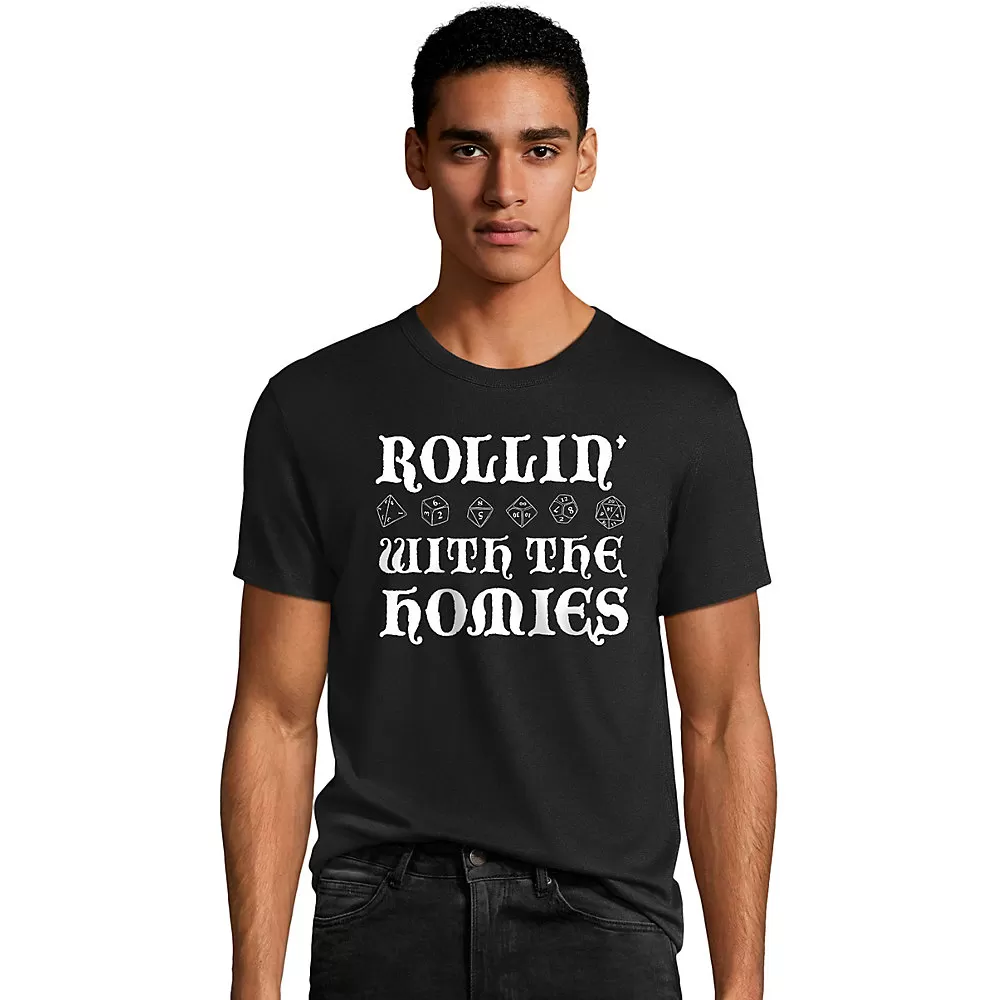Hanes Men's Rollin' With The Homies Graphic Tee
