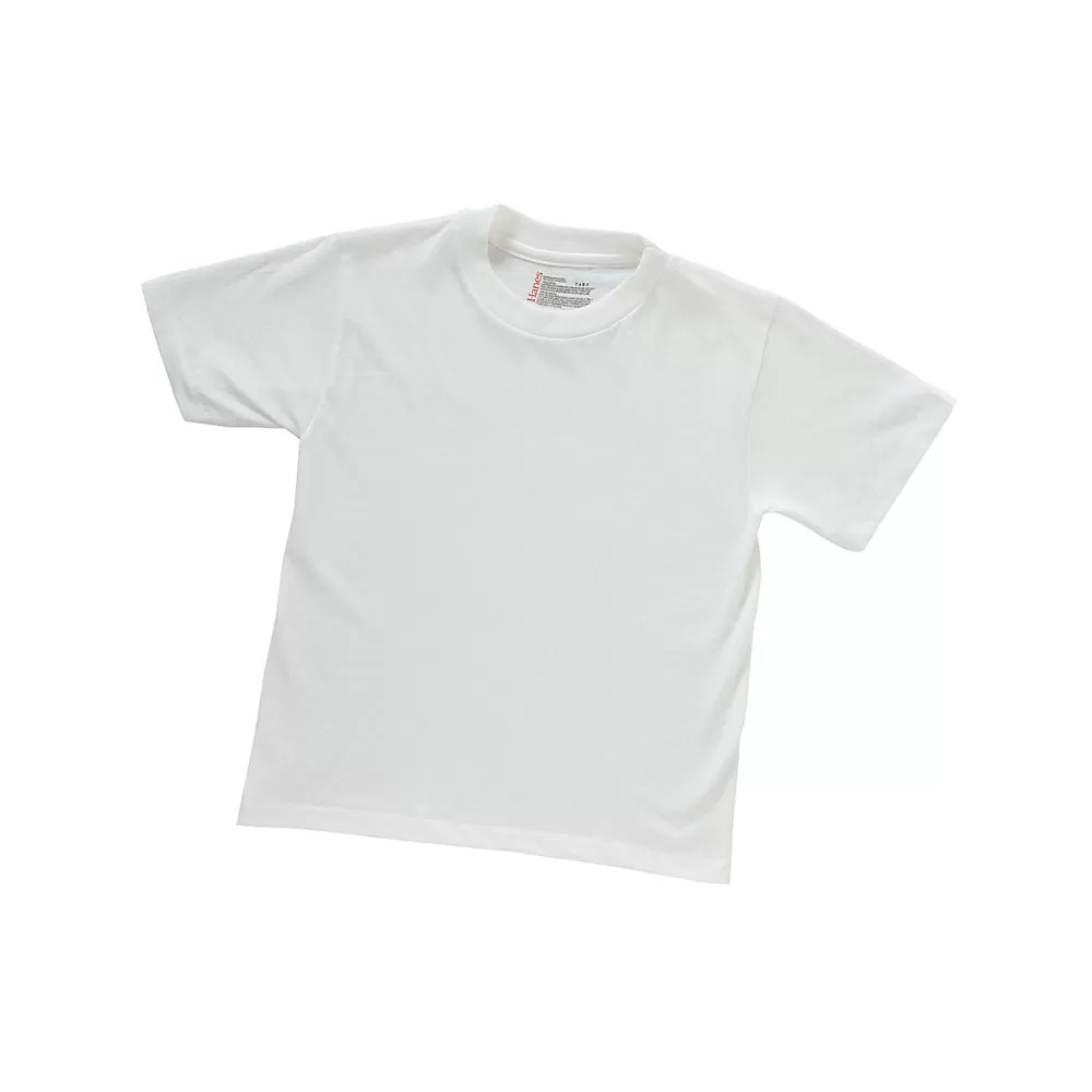 Hanes ComfortSoft Tagless Boys Crewneck T-Shirt 3-Pack