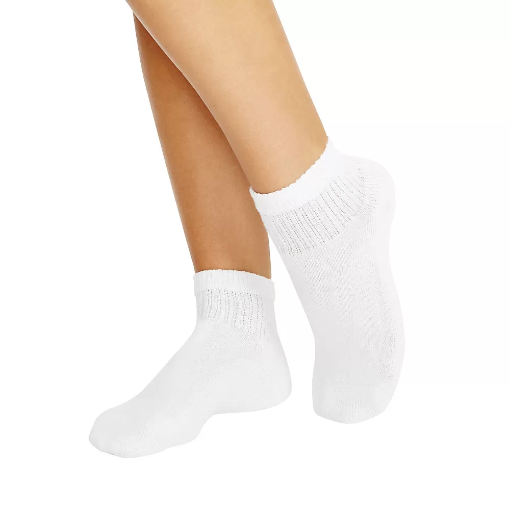 Hanes Cushioned Women's Ankle Athletic Socks 10-Pack