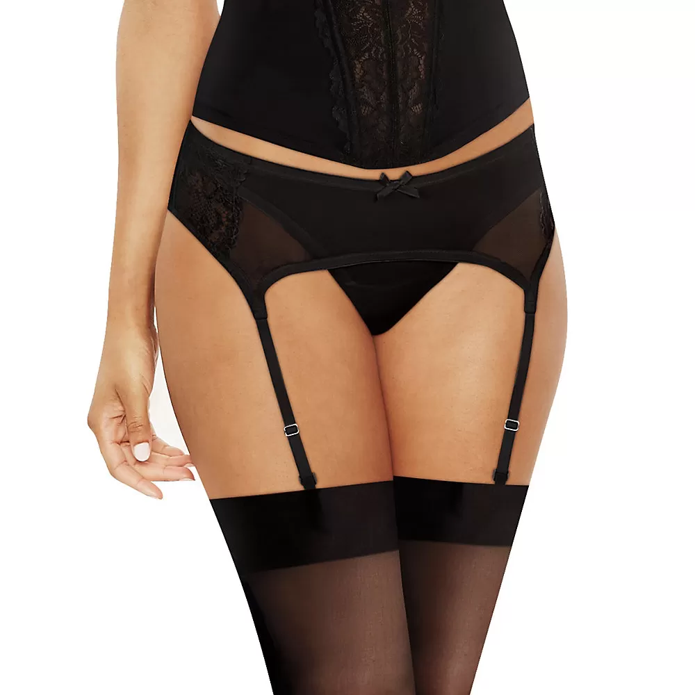 Maidenform Floral Lace Garter Belt