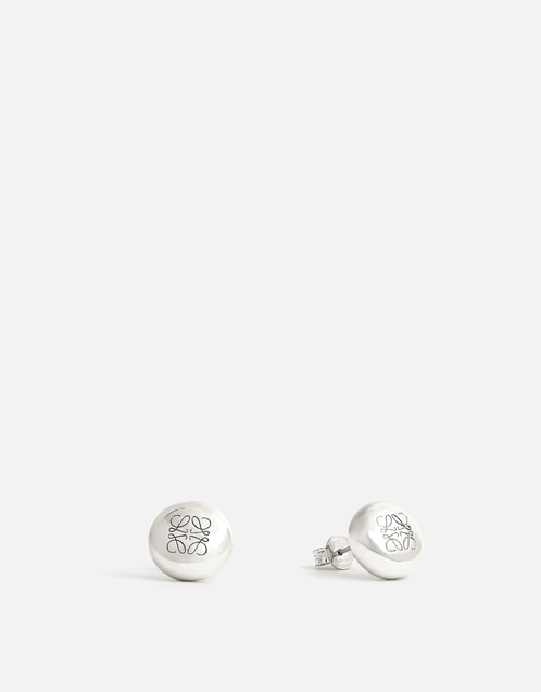 Anagram Pebble Sterling Earrings