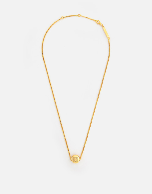 Anagram Pebble Sterling Silver Necklace