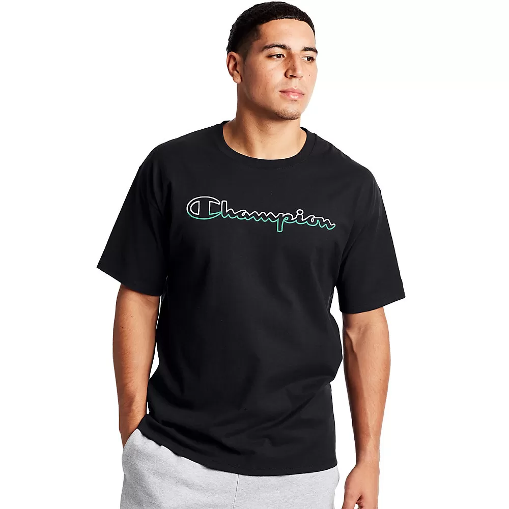 Jersey Tee, Split Script Logo