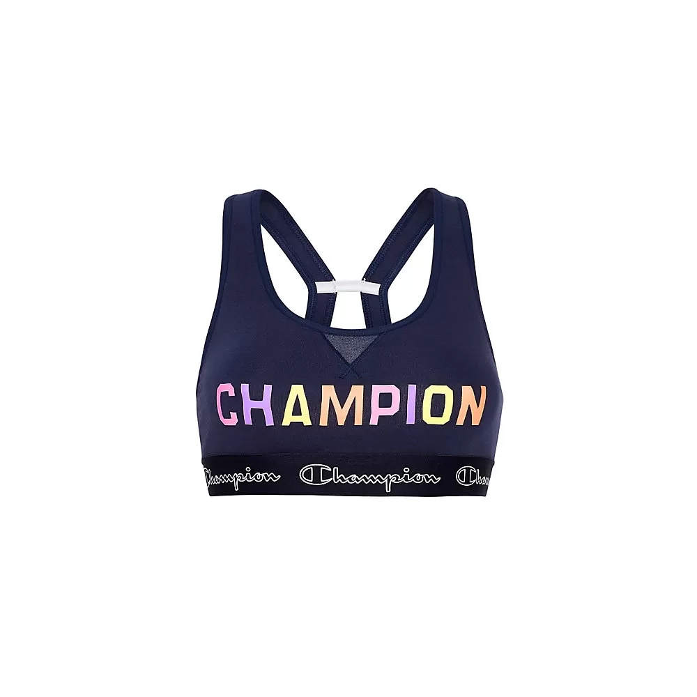The Authentic Sports Bra, Color Pop Logo