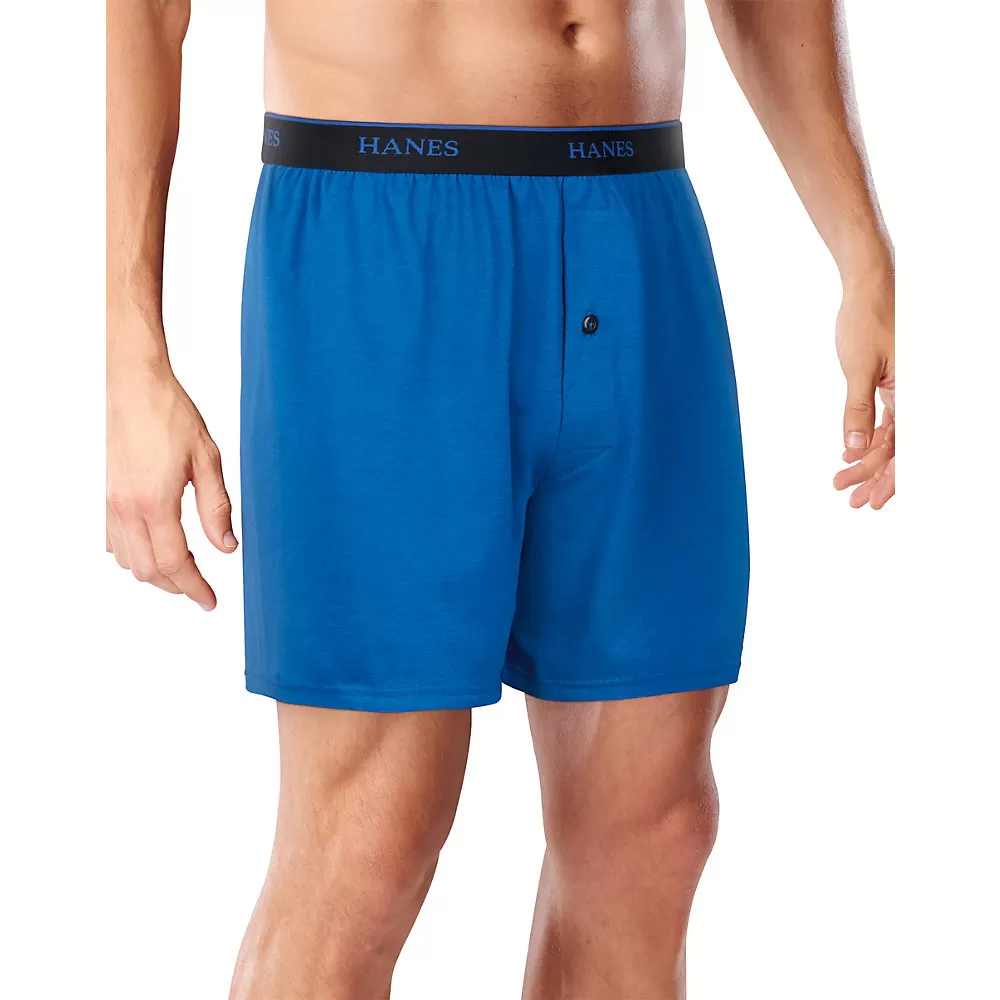 Hanes Men's FreshIQ Cool Comfort Breathable Mesh Boxer Briefs 2XL 3-Pack