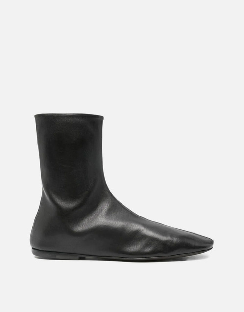 Leather Sock Booties