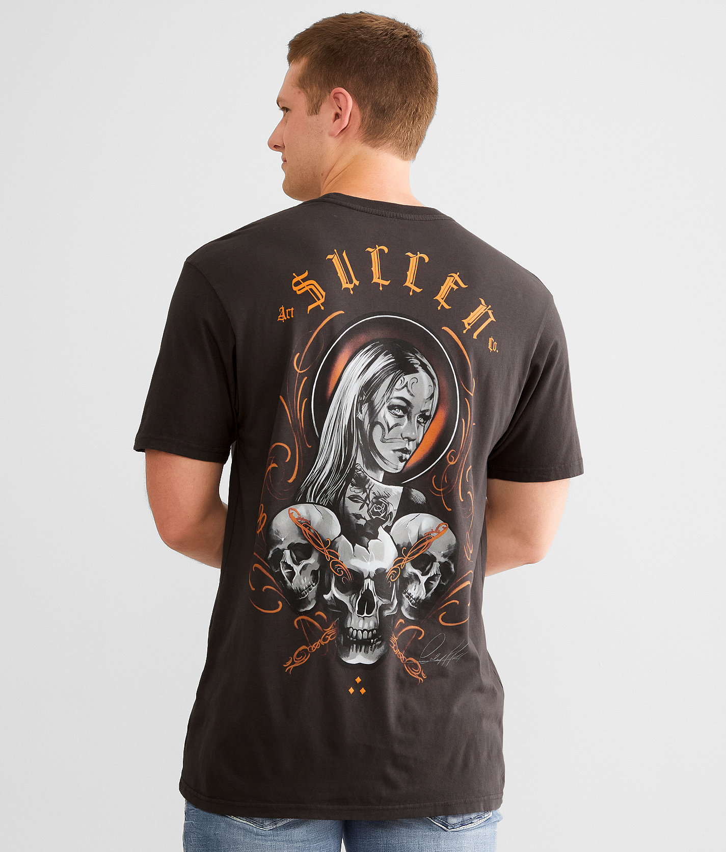 Sullen Cody Clown T-Shirt - Men's T-Shirts in Vintage Black
