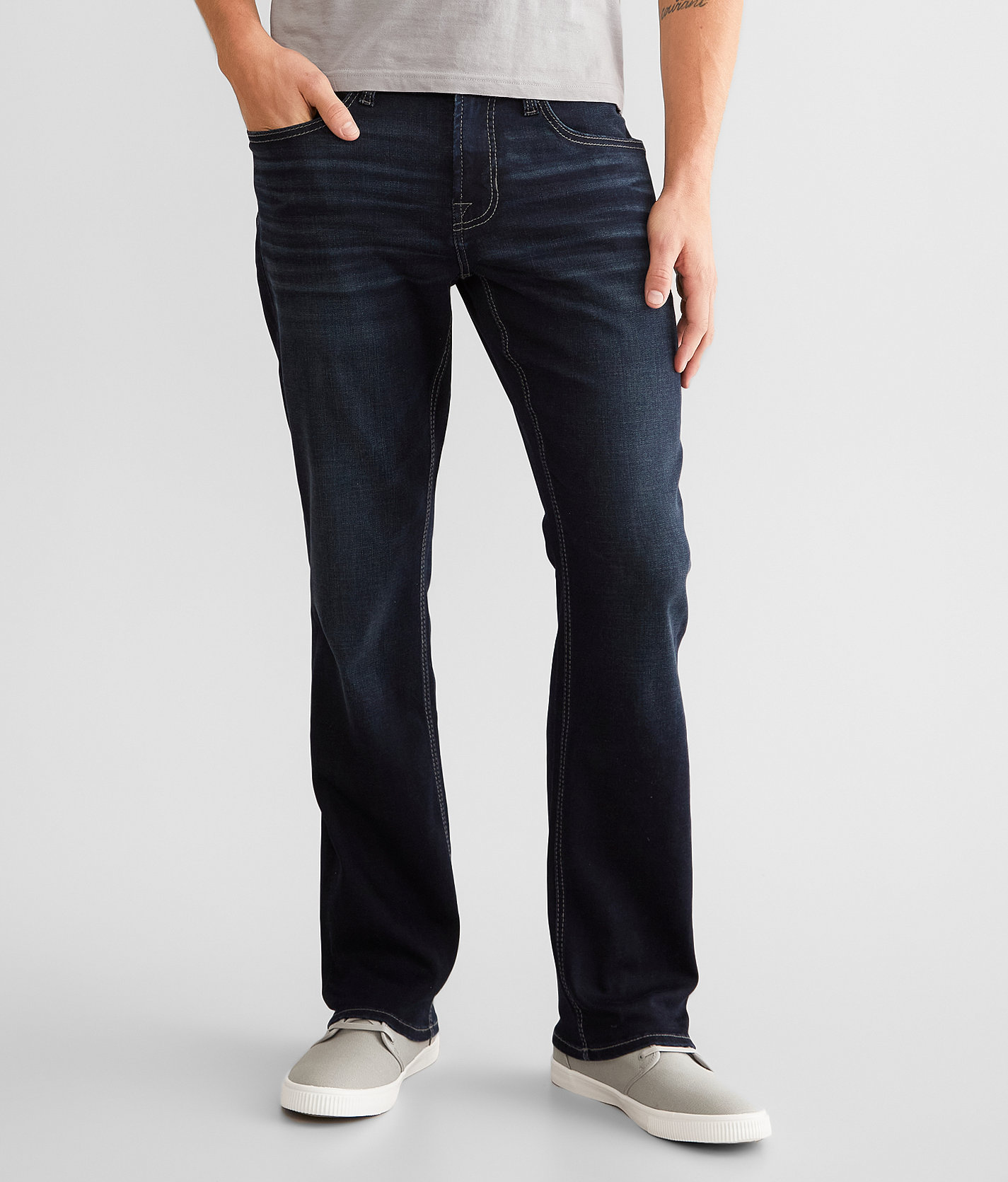 Departwest Seeker Straight Stretch Jean - Men's Jeans in Brazilwood