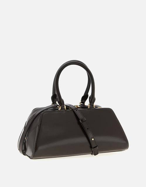 Small Antigona East-West Bag In Calfskin Leather