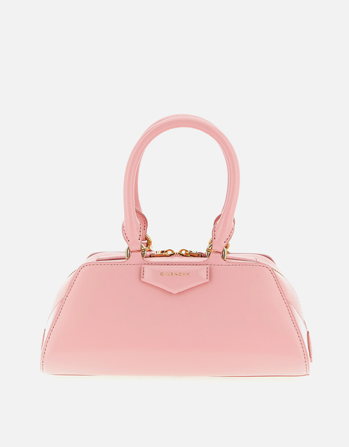 Mini Antigona East-West Box Calfskin Leather Handbag