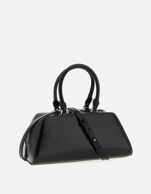 Small Antigona East-West Box Calfskin Leather Handbag