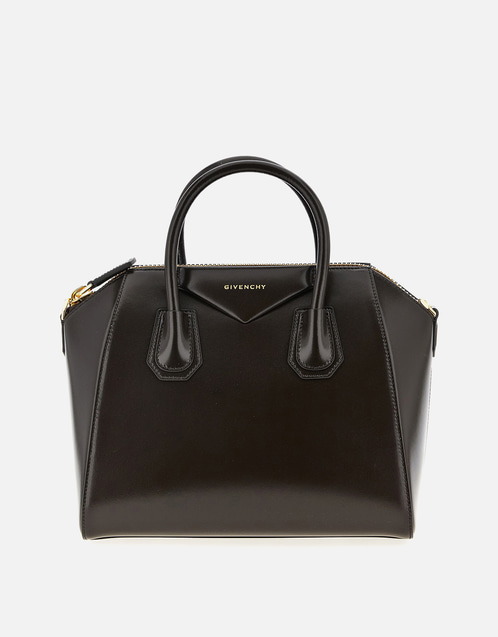 Small Antigona Box Calfskin Leather Handbag