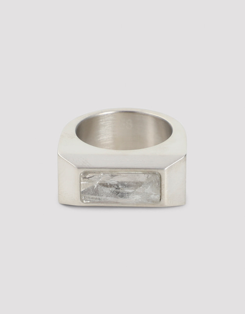 Rick Owens Crystal Pyramid Ring