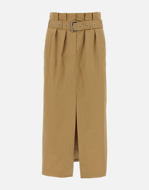 Seaches Long Cotton Skirt