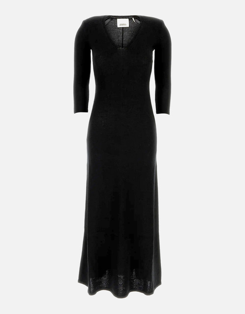 Salina Wool Blend Midi Dress