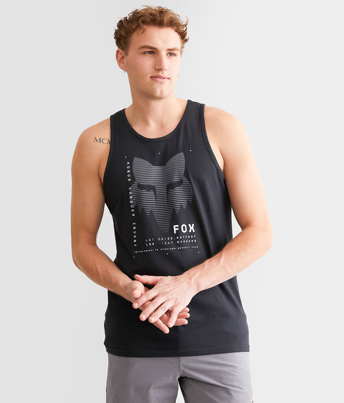 Fox Dispute Premium Tank Top - Men's Tank Tops in Black