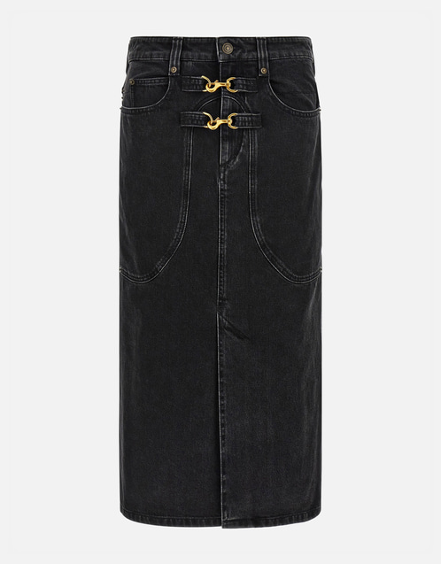 Pavina Cotton Midi Skirt