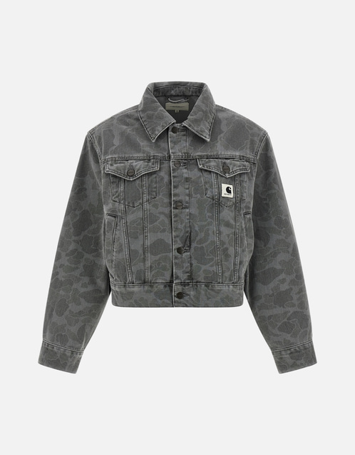 Cotton Camouflage Denim Jacket