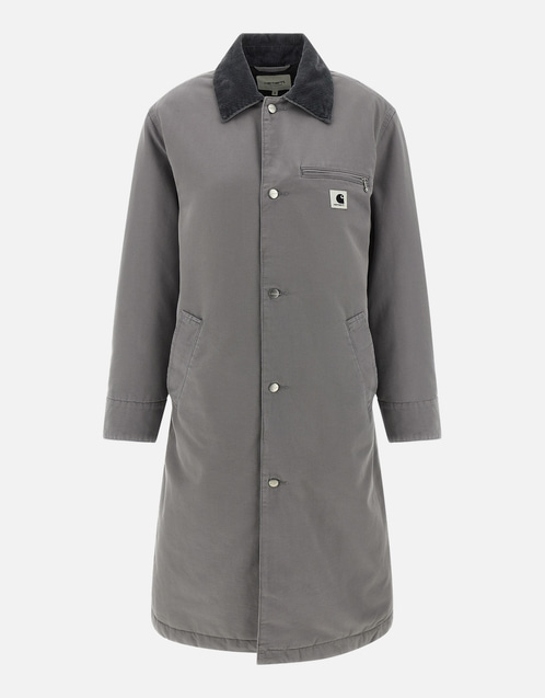 Webster Cotton Canvas Long Coat