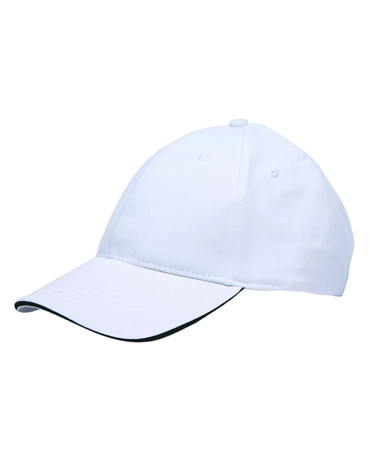 Bayside BA3617 100% Washed Cotton Unstructured Sandwich Cap