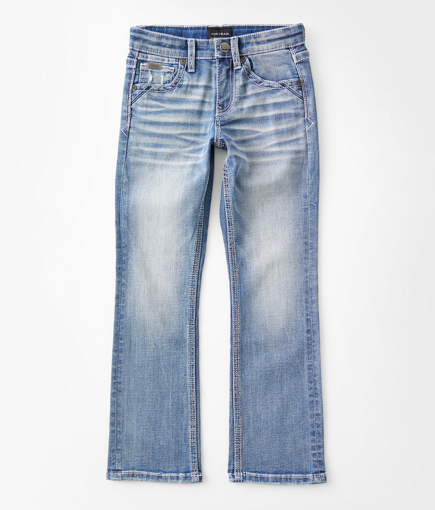 Boys - Buckle Black 109 Boot Stretch Jean - Boy's Jeans in Rigley