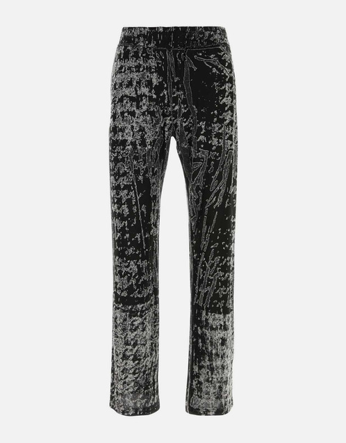 Men's Embroidered Polyester Joggers