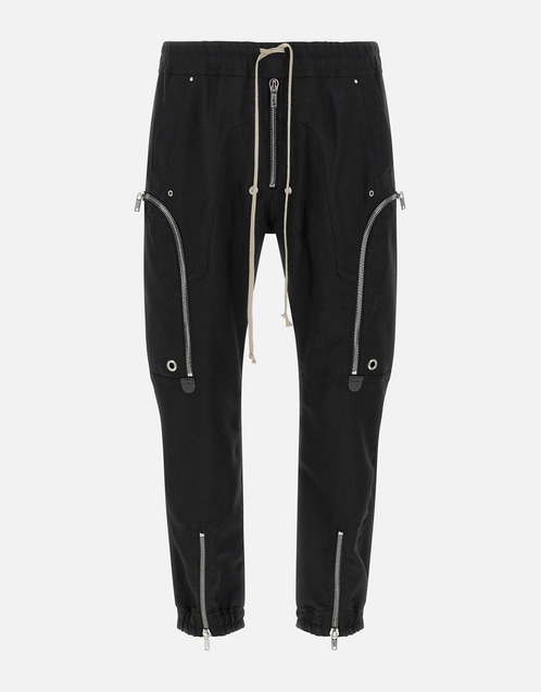 Men's Bauhaus Wool Straight Leg Cargo Pants