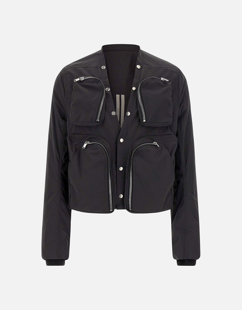 Men's Cargo Multi-Pocket Crop Jacket