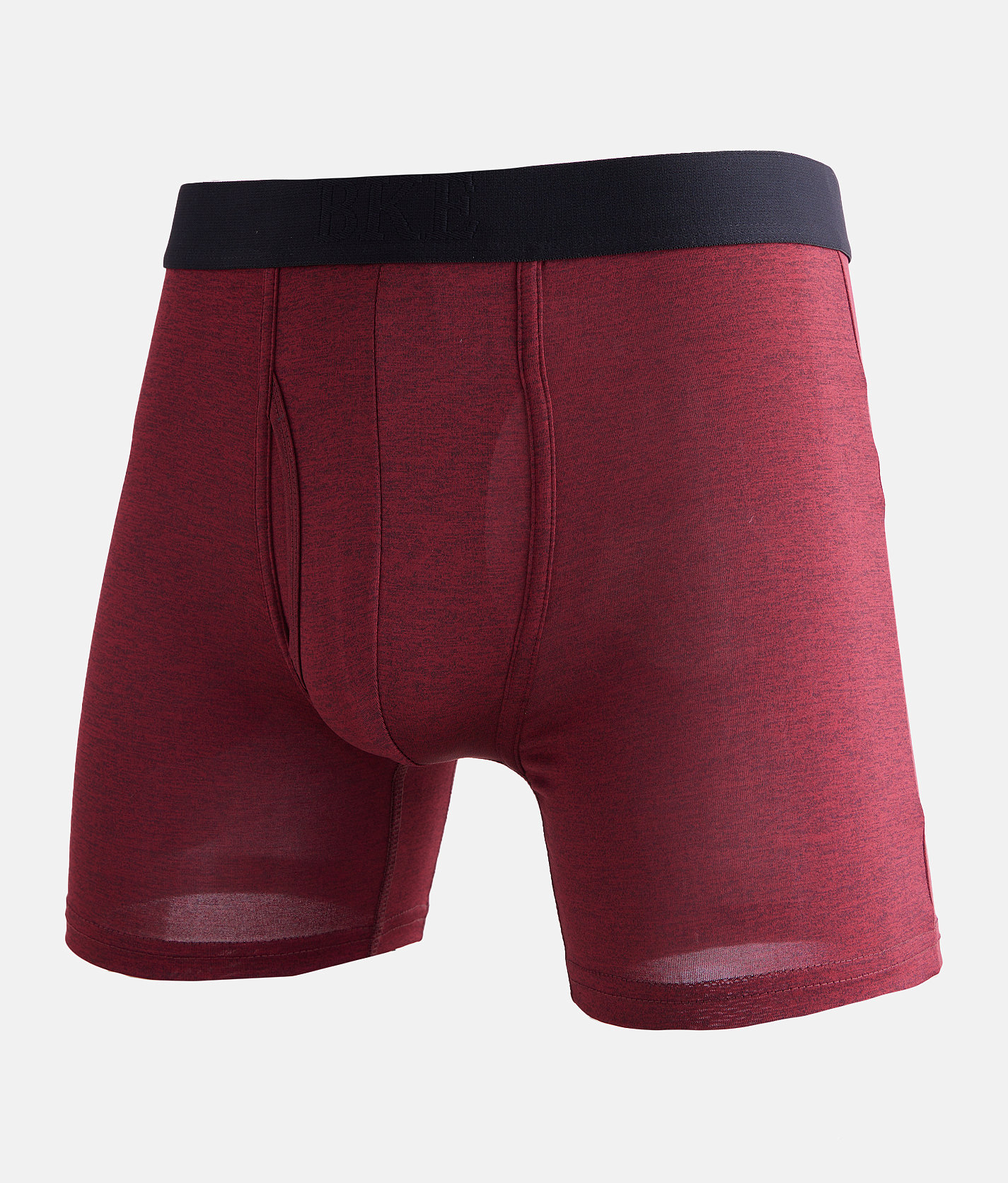 BKE Performance Stretch Boxer Briefs - Men's Boxer Briefs in Heather Red