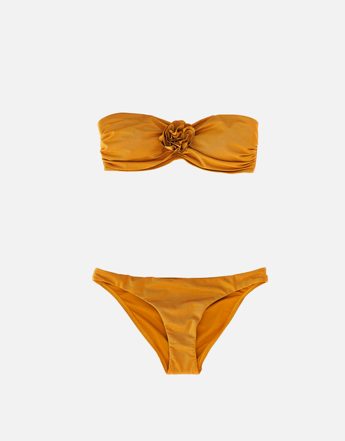 Lucky Bandeau Flower Bikini