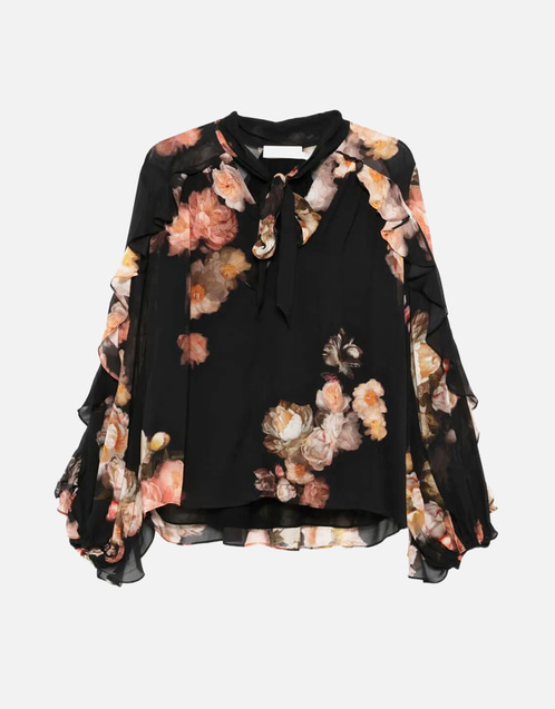 Hypnotic Flutter Blouse