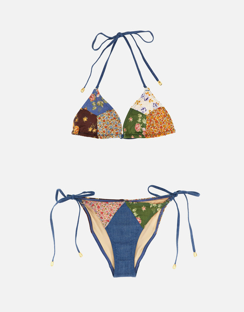 Lucky Cotton Mini Tri Bikini