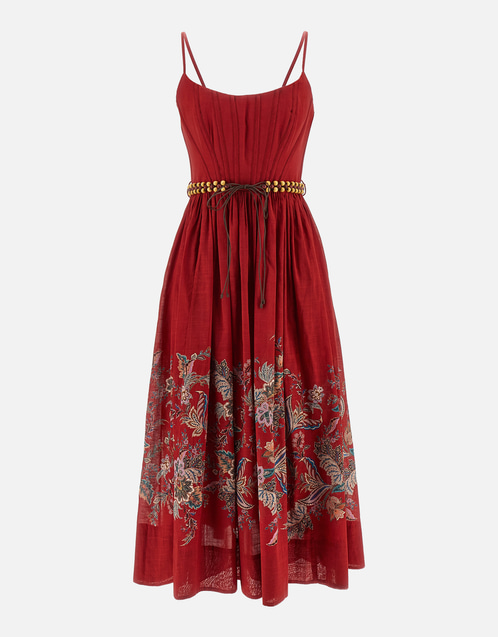 Rhiannon Cotton Midi Dress