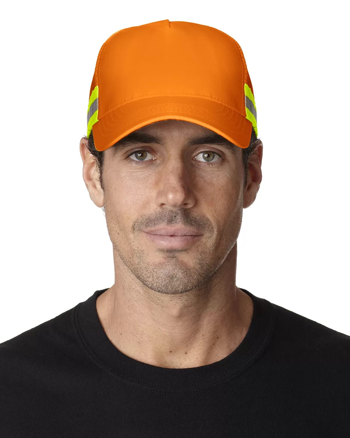 Adams TR102 Trucker Reflector High-Visibility Constructed Cap