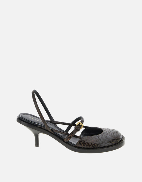Calfskin Slingback Pumps
