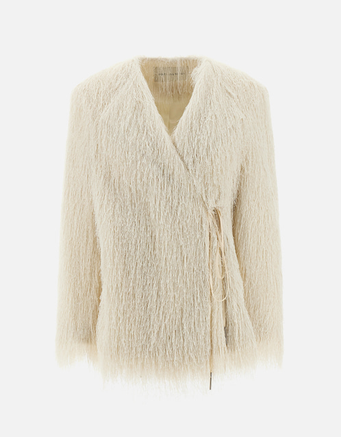 Rivla Fringed Coat