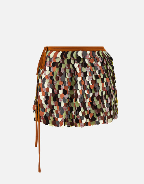 Gabrina Wrap Mini Skirt