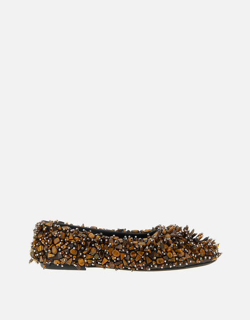 Beaded Ballet Flats
