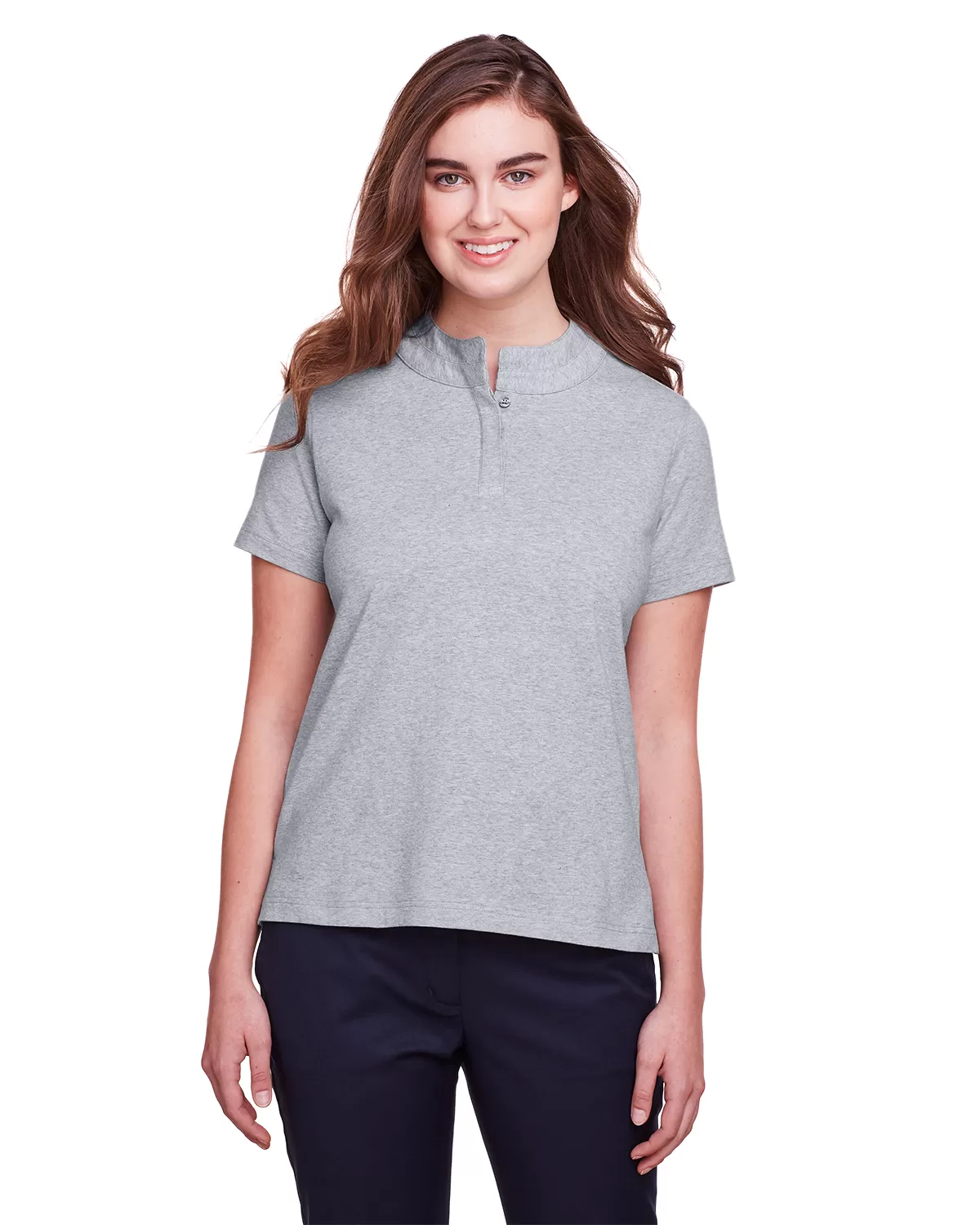 UltraClub UC105W Ladies' Lakeshore Stretch Cotton Performance Polo