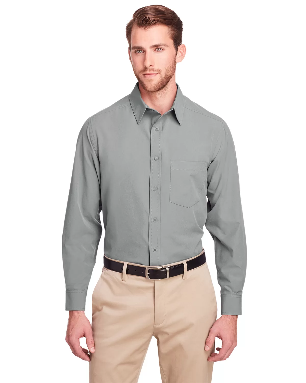UltraClub UC500 Men'S Bradley Performance Woven Shirt