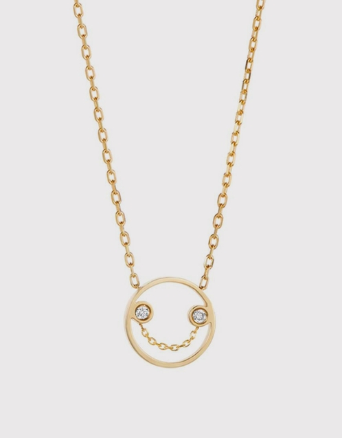 Petit Belle 14ct Yellow Gold Pendant Necklace