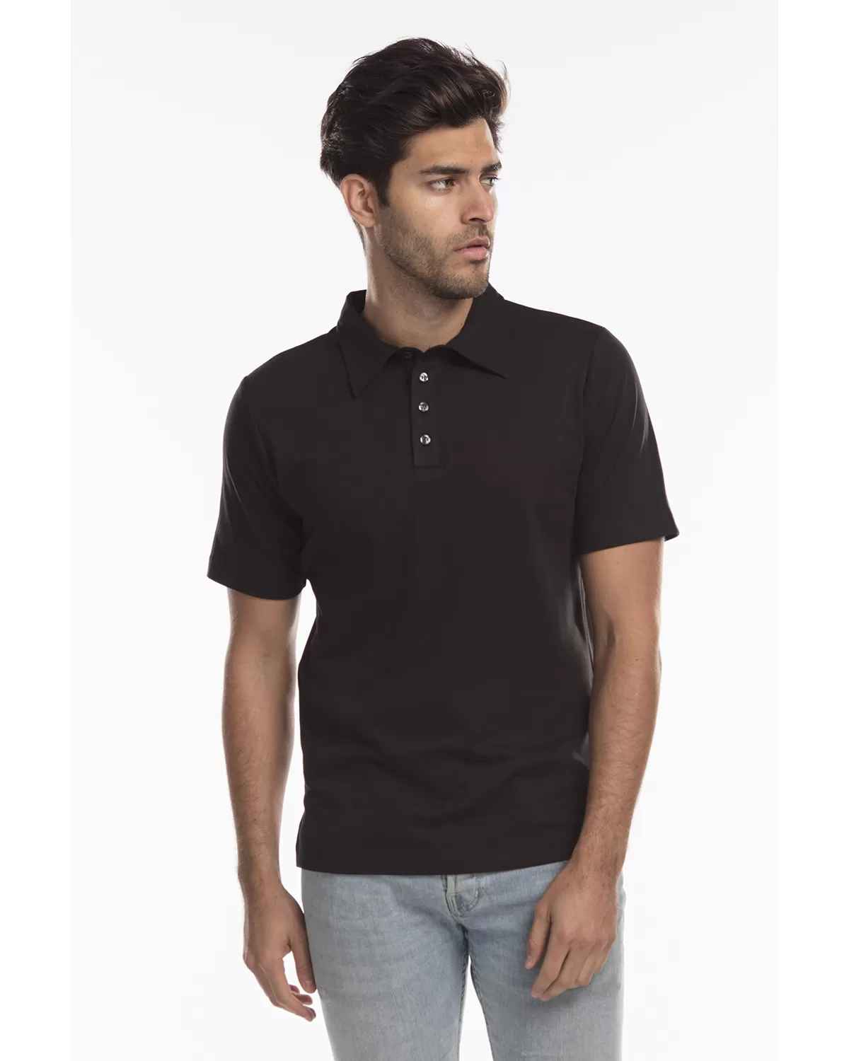 US Blanks US5580 Men'S Jersey Interlock Polo T-Shirt