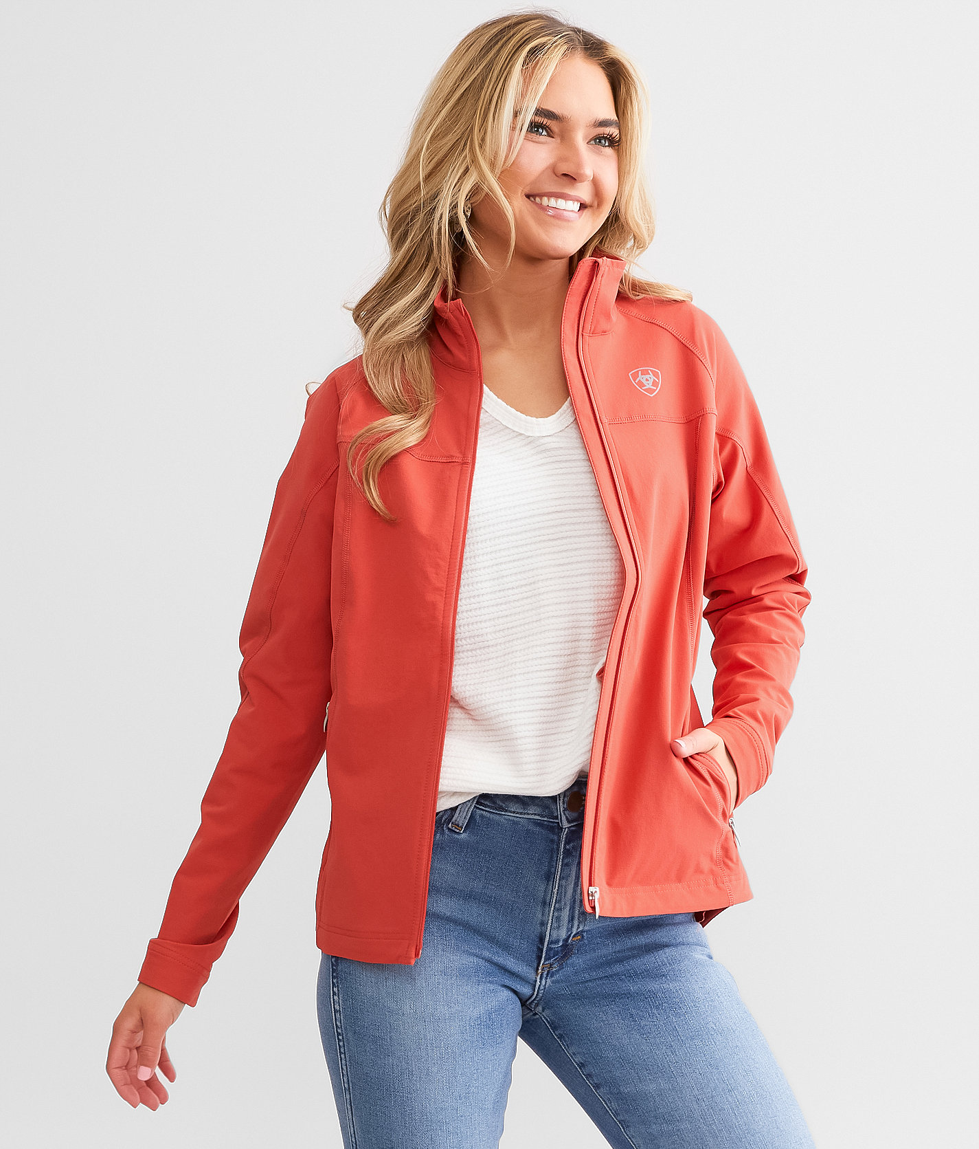 Ariat Agile Softshell Jacket - Women's Coats & Jackets in Baked Apple